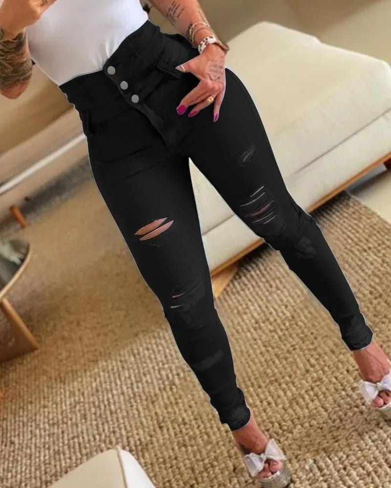 Pencil Pants Jeans Women