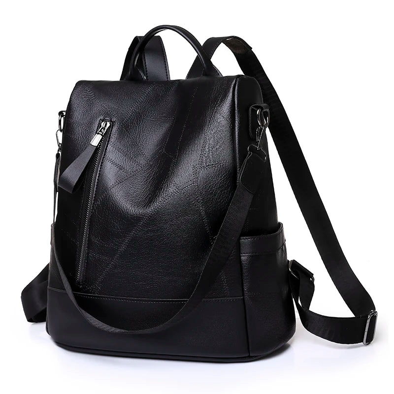Designer Soft Leather Backpack