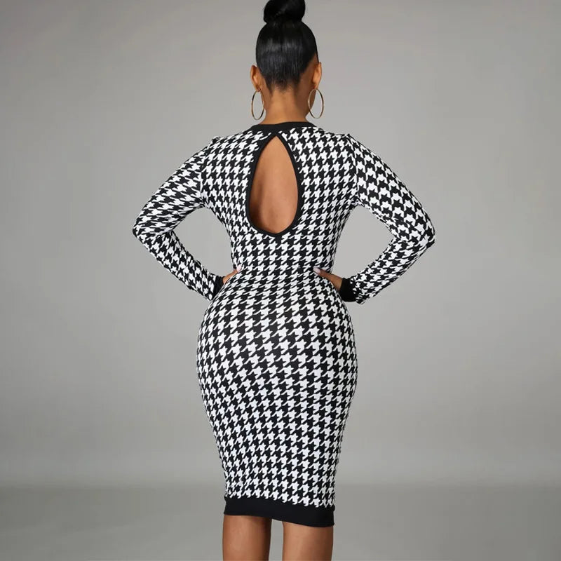 Long Sleeve Midi Dress