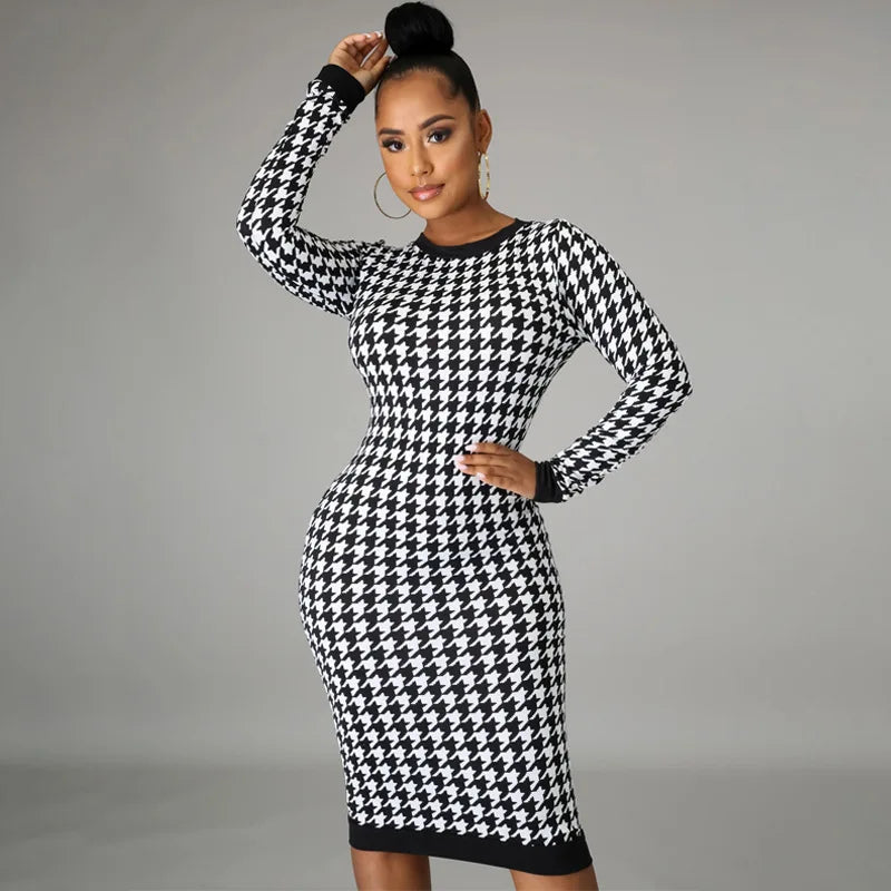 Long Sleeve Midi Dress