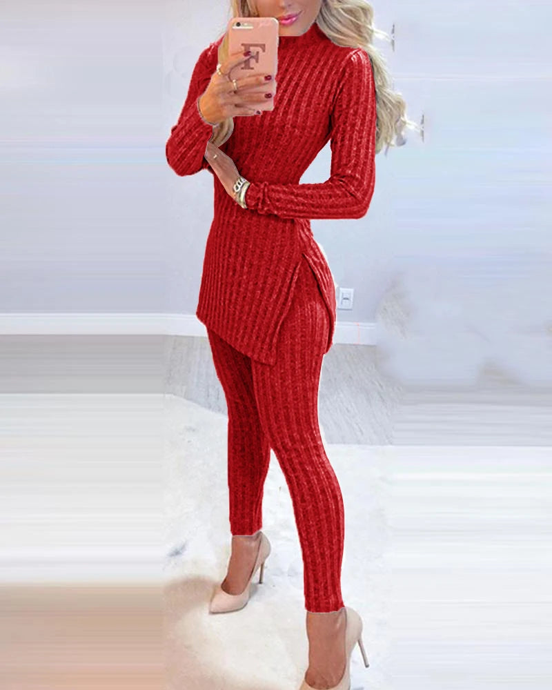 2 Piece Suits Women Long Sleeve