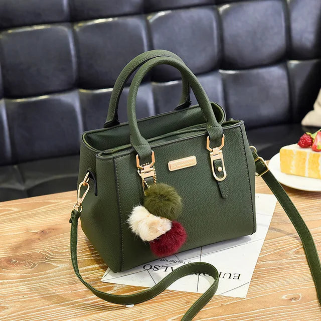 Embossed Shoulder Purse