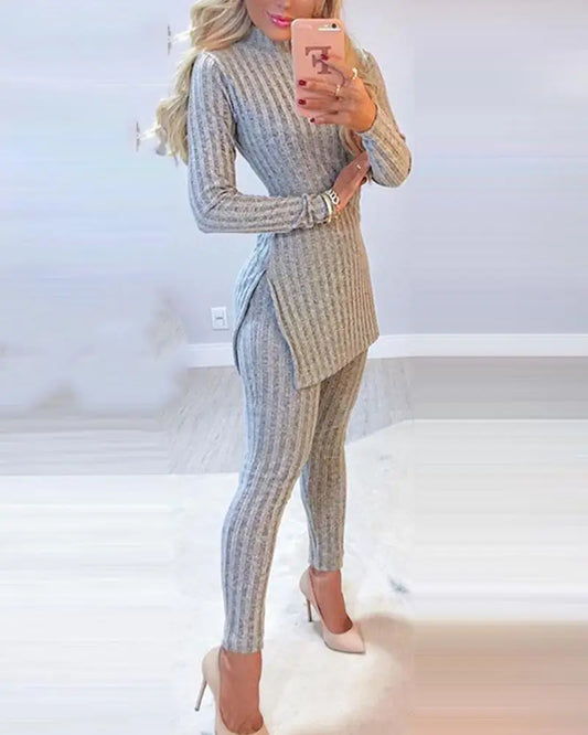 2 Piece Suits Women Long Sleeve