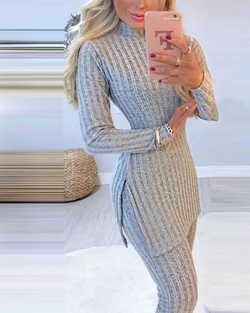 2 Piece Suits Women Long Sleeve