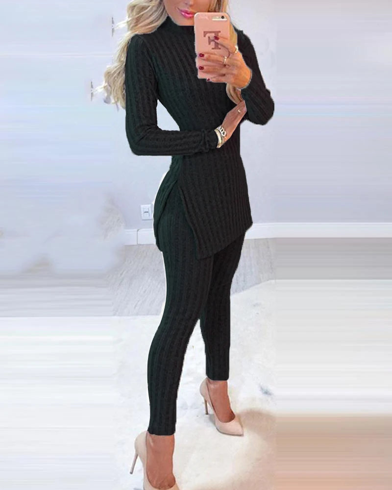 2 Piece Suits Women Long Sleeve