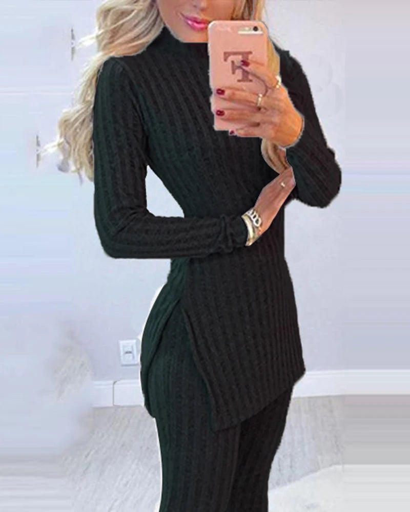 2 Piece Suits Women Long Sleeve