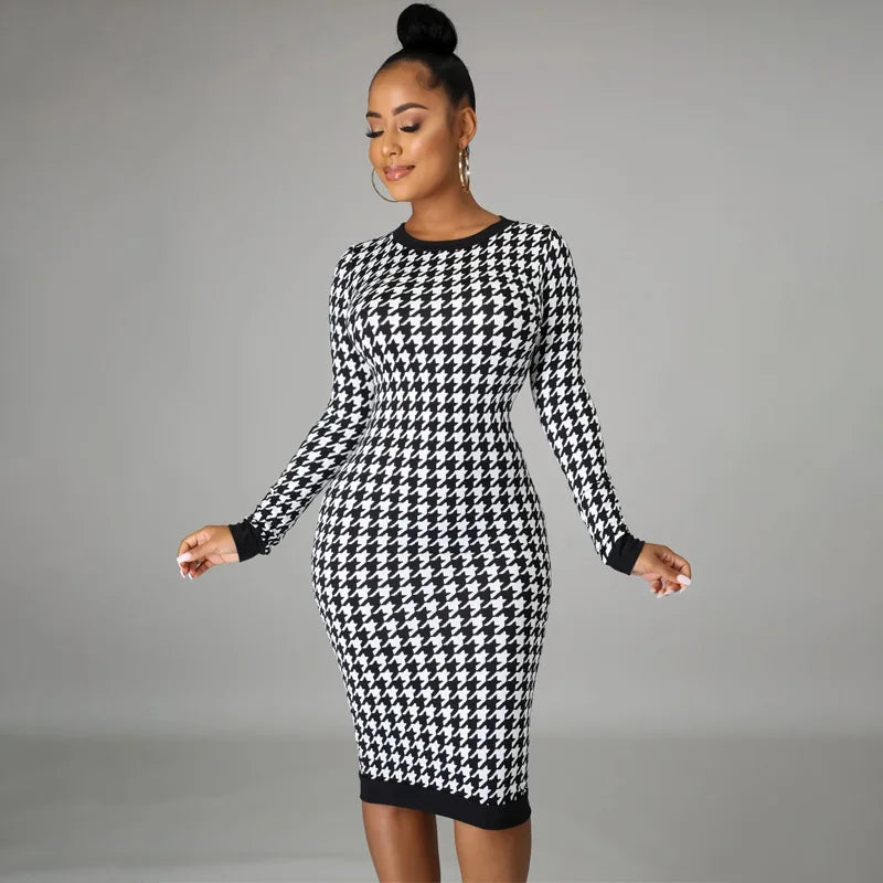 Long Sleeve Midi Dress