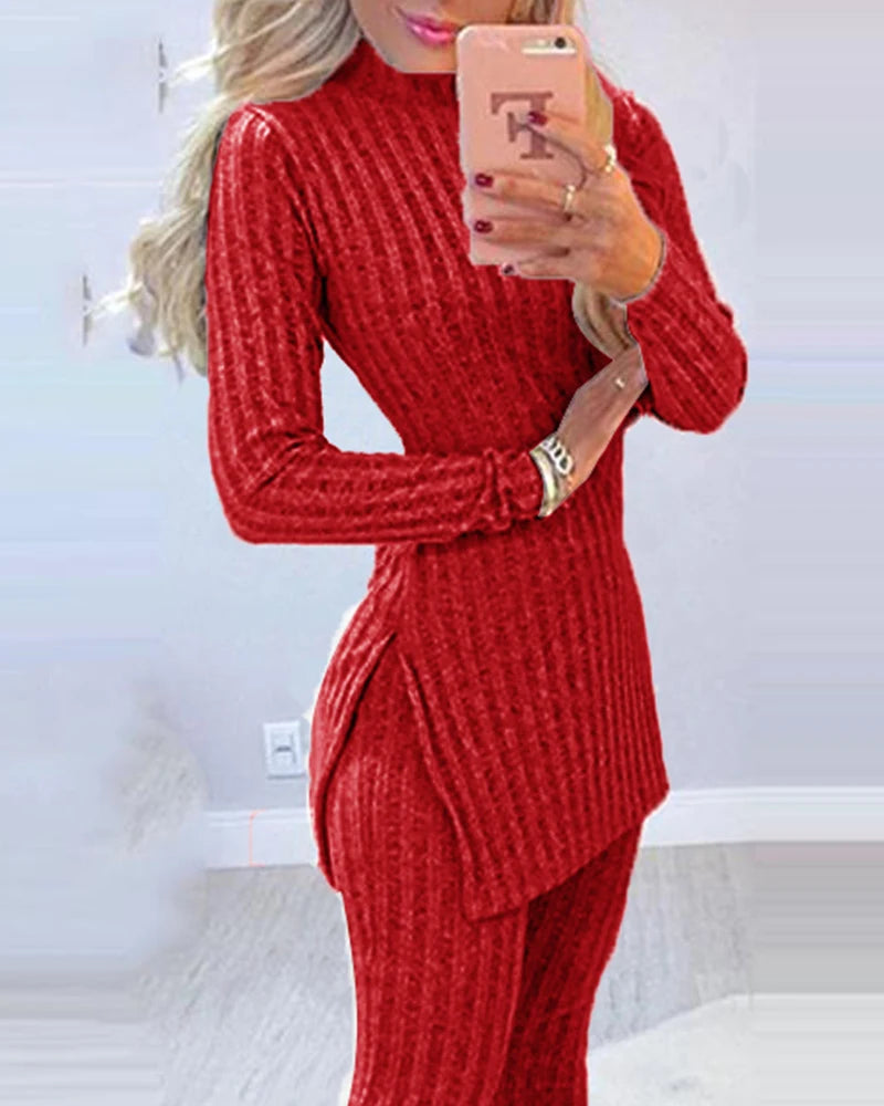 2 Piece Suits Women Long Sleeve