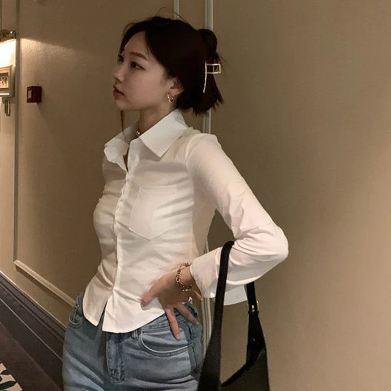 Slim Casual Blouse