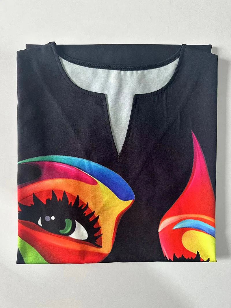 Cross-Border V-neck Sleeveless Dress