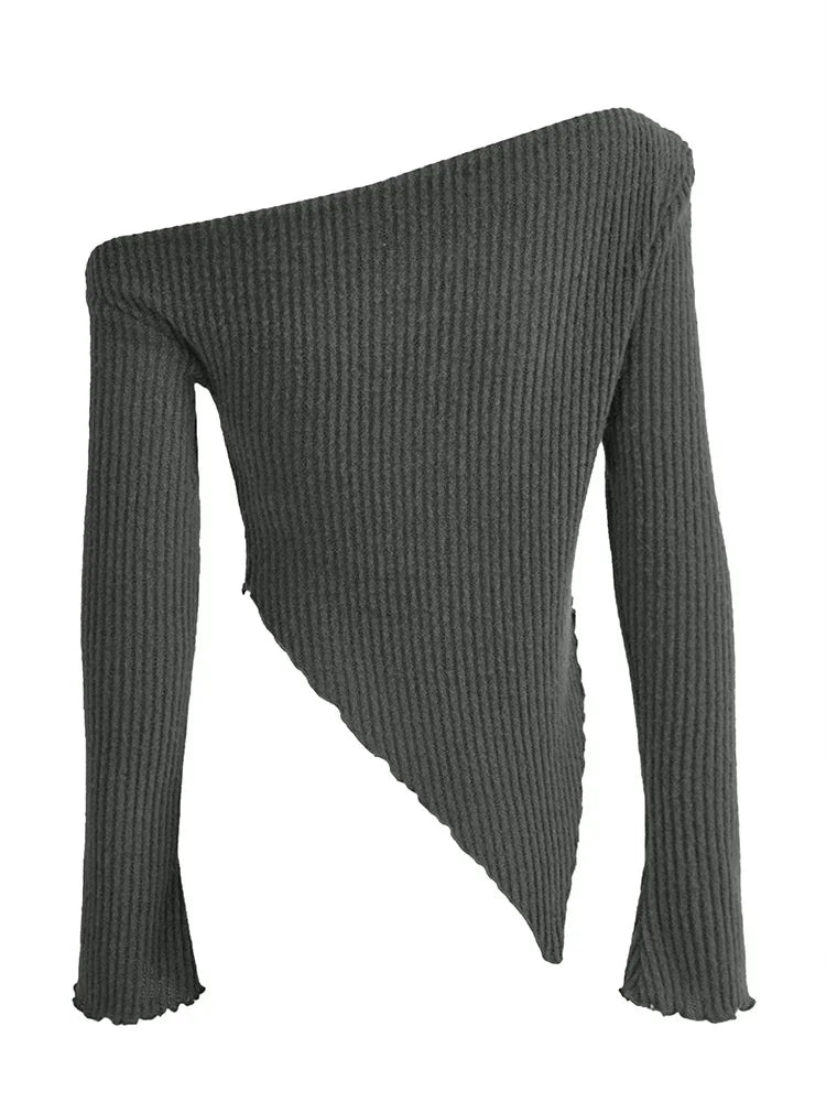 Asymmetrical T-shirt