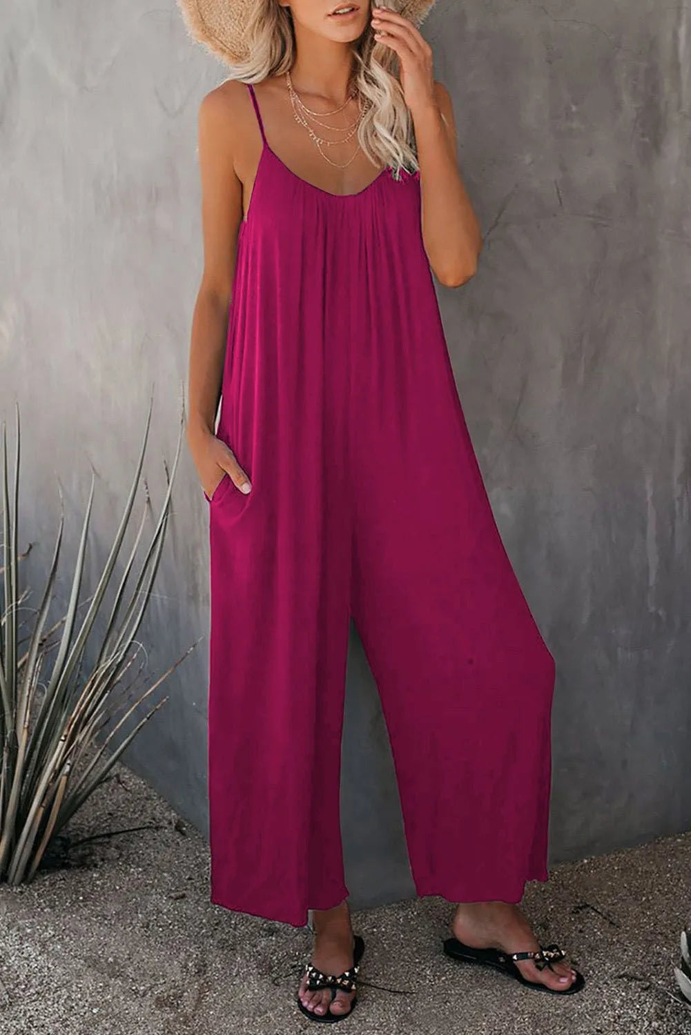 Suspender Pocket Jumpsuit