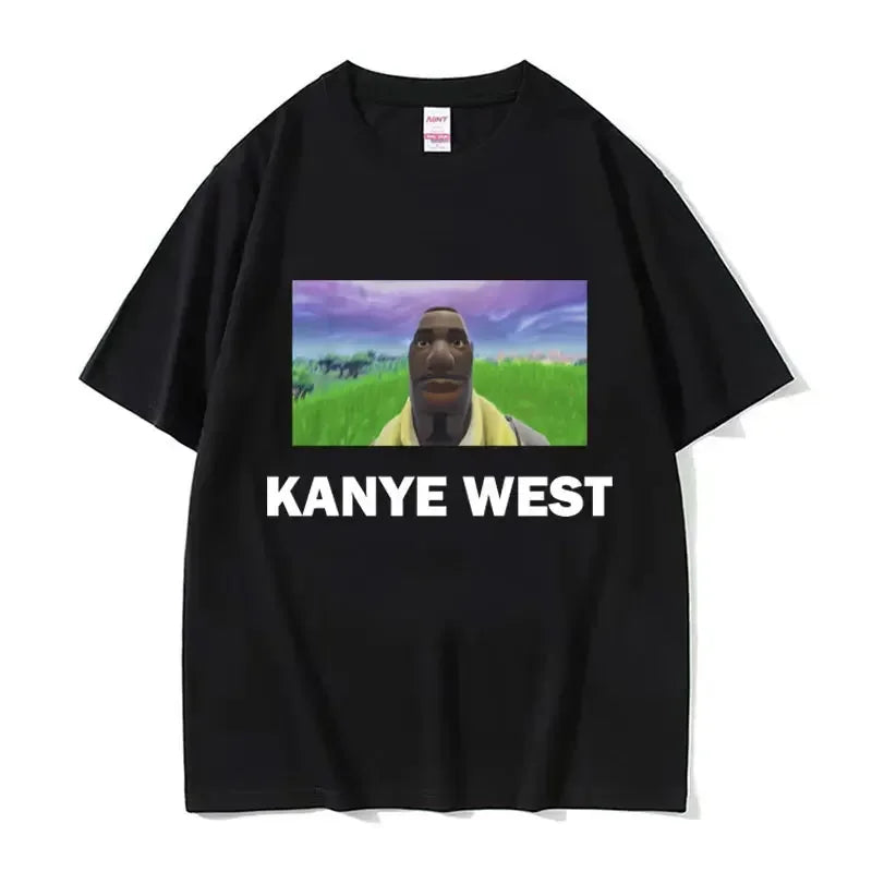 Funny Kanye West Meme T-Shirt  Women Short Sleeve