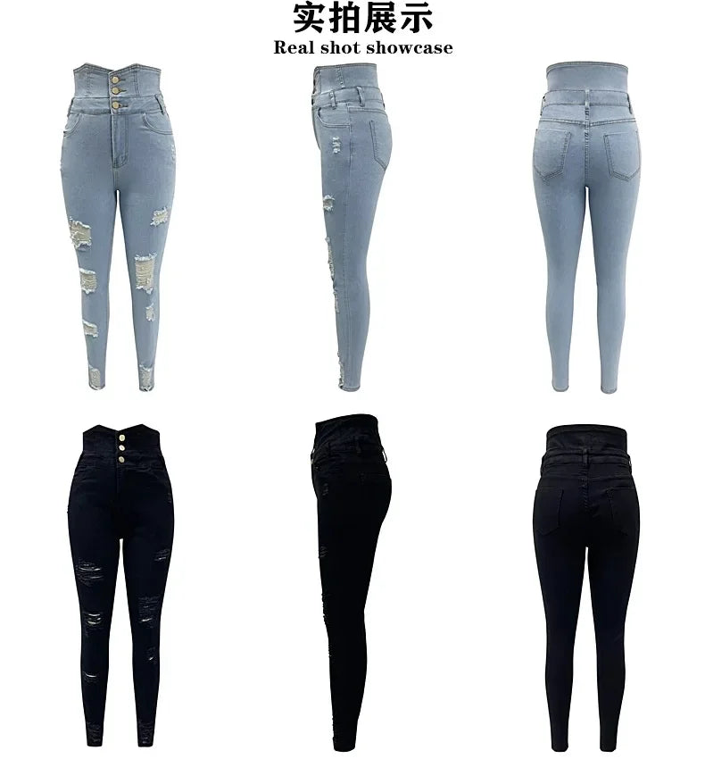 Pencil Pants Jeans Women