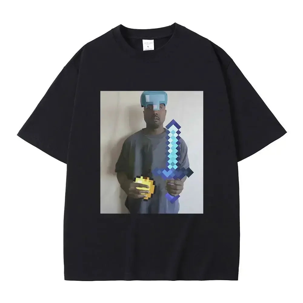 Funny Kanye West Meme T-Shirt  Women Short Sleeve