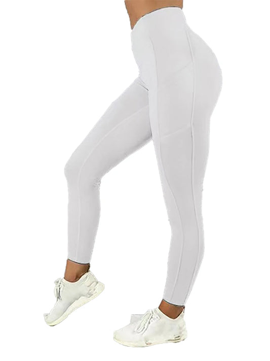 High Waist Yoga Leggings with Pockets