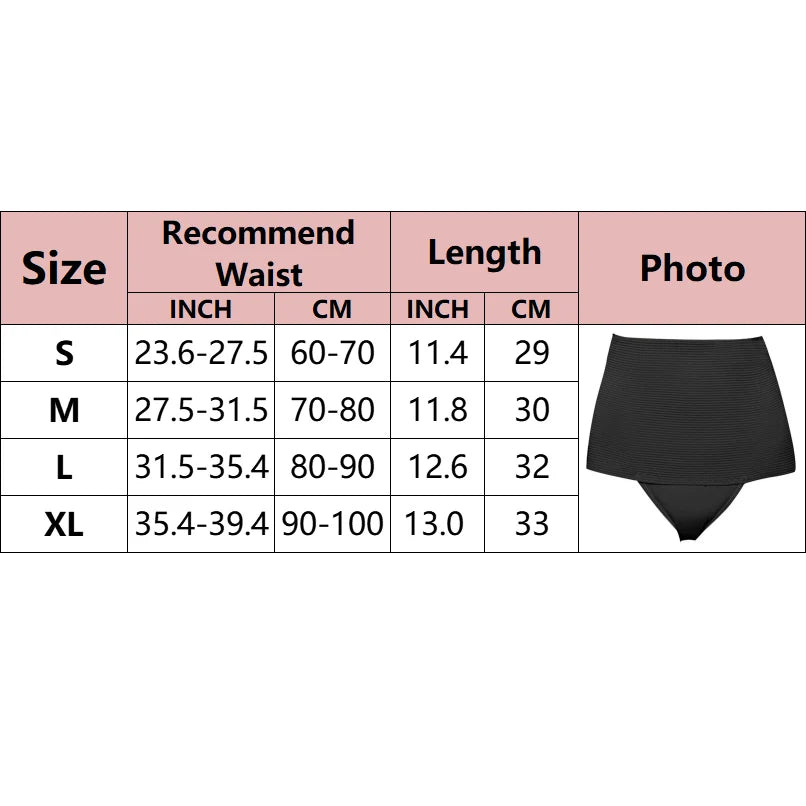High Waist Body Shaping Breathable Slimming Panties