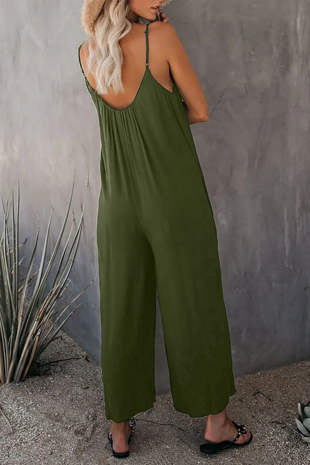 Suspender Pocket Jumpsuit