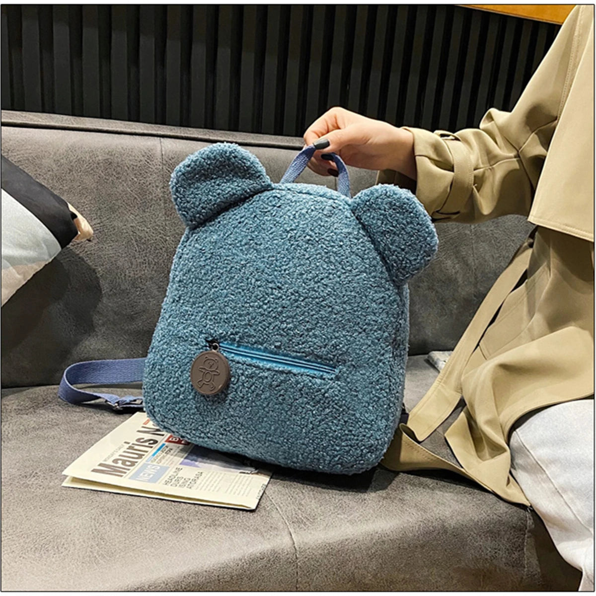 Lambswool Daypack Schoolbag