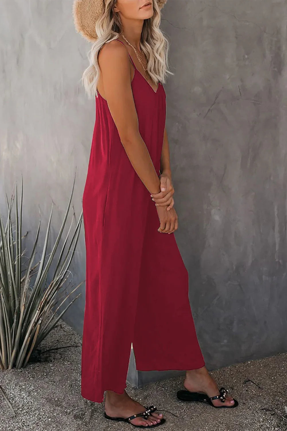 Suspender Pocket Jumpsuit
