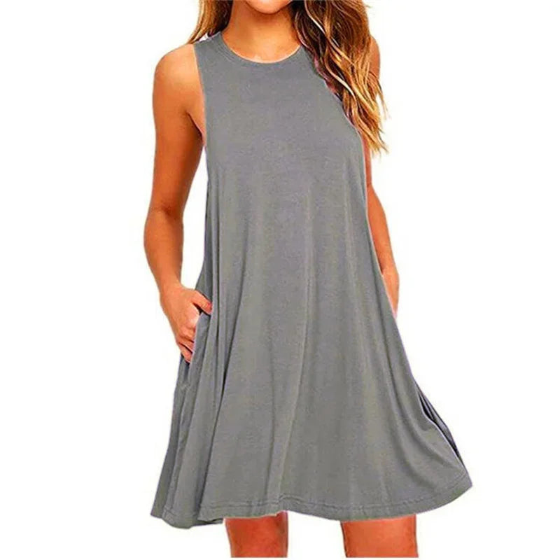 Summer Casual T Shirt Dresses