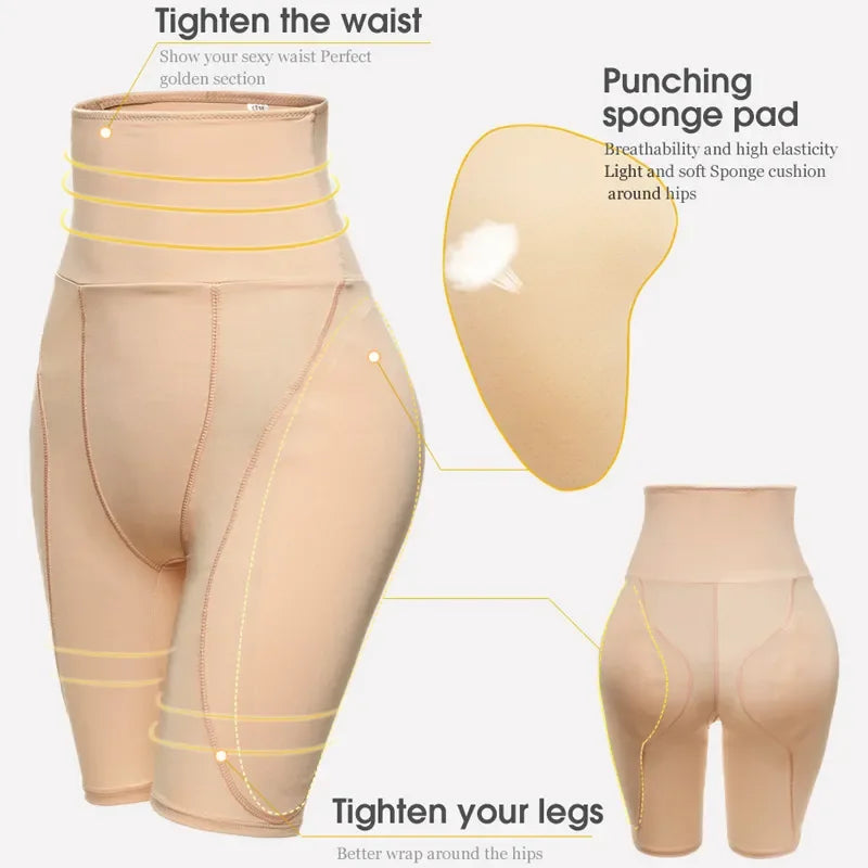 Hip Shapewear Panties Butt Lifter