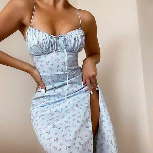 Beach Vacation Streetwear Long Dress