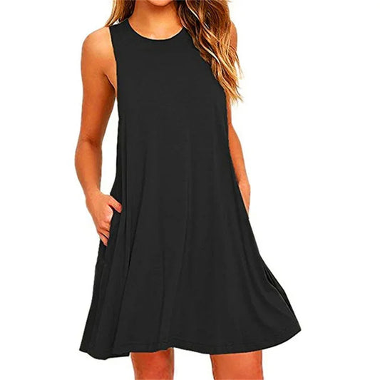 Summer Casual T Shirt Dresses