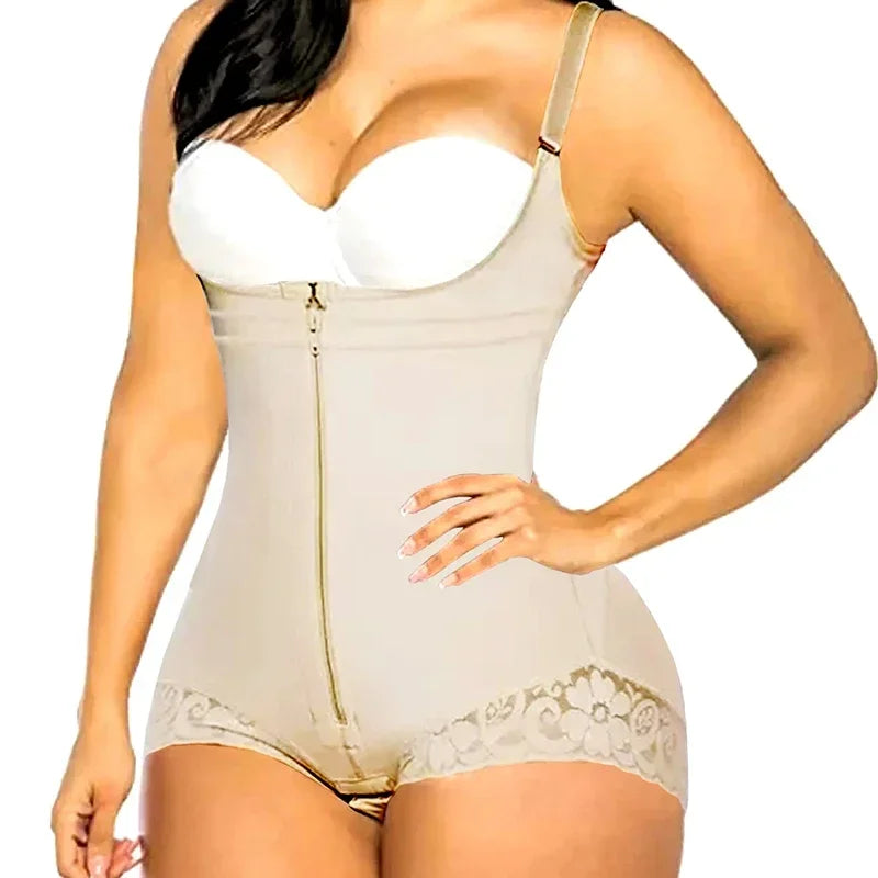 Colombian Full Body Shaper Butt Lifter Bodysuits Tummy Control Panties