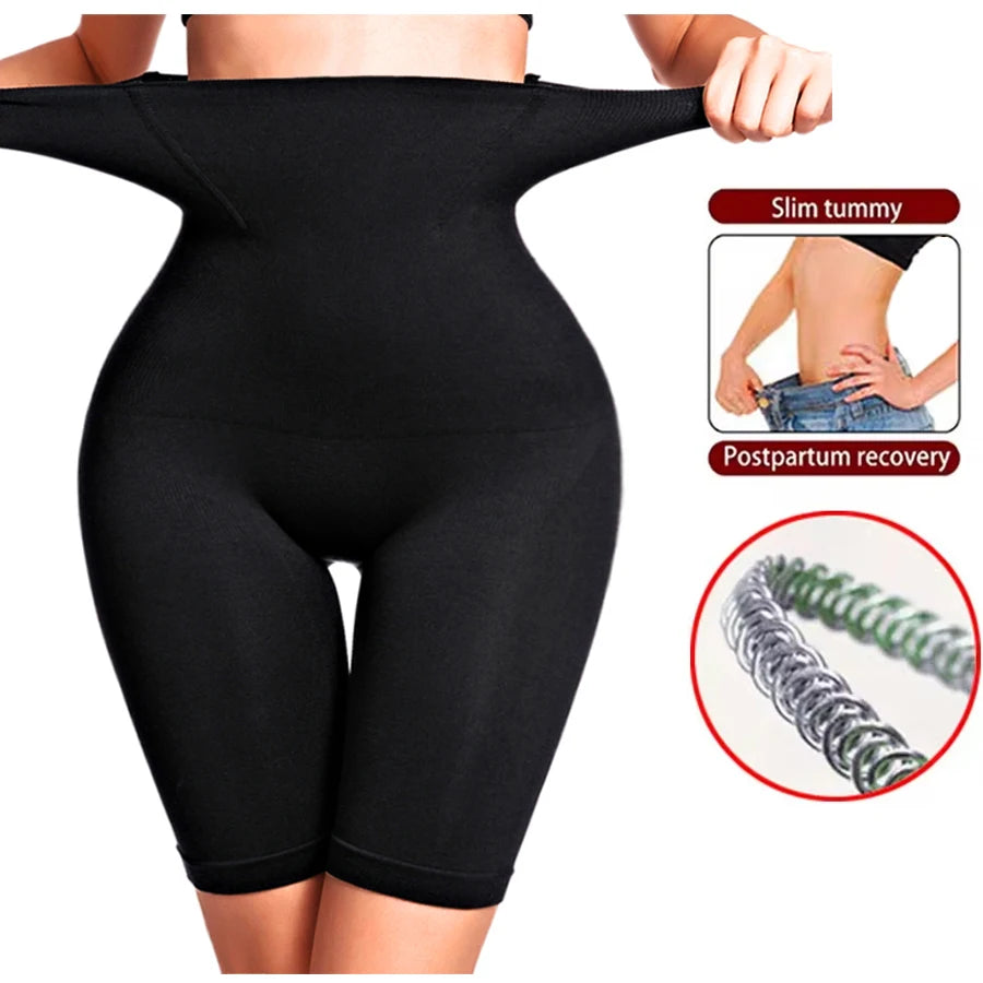 High Waist Breathable Tightening Body Shaper Panties