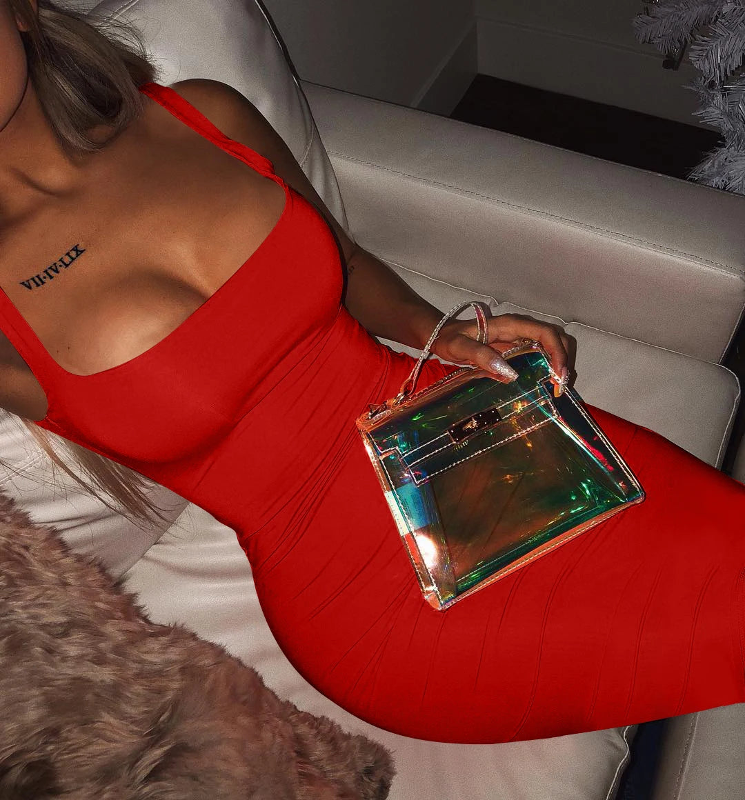 Sleeveless Midi Dress
