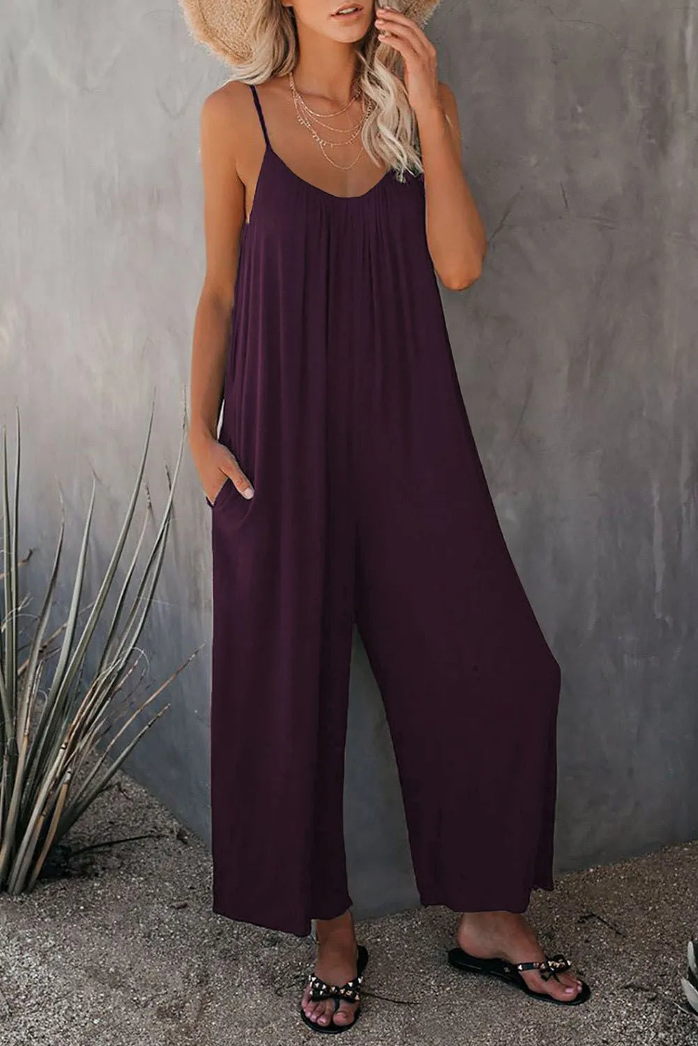 Suspender Pocket Jumpsuit