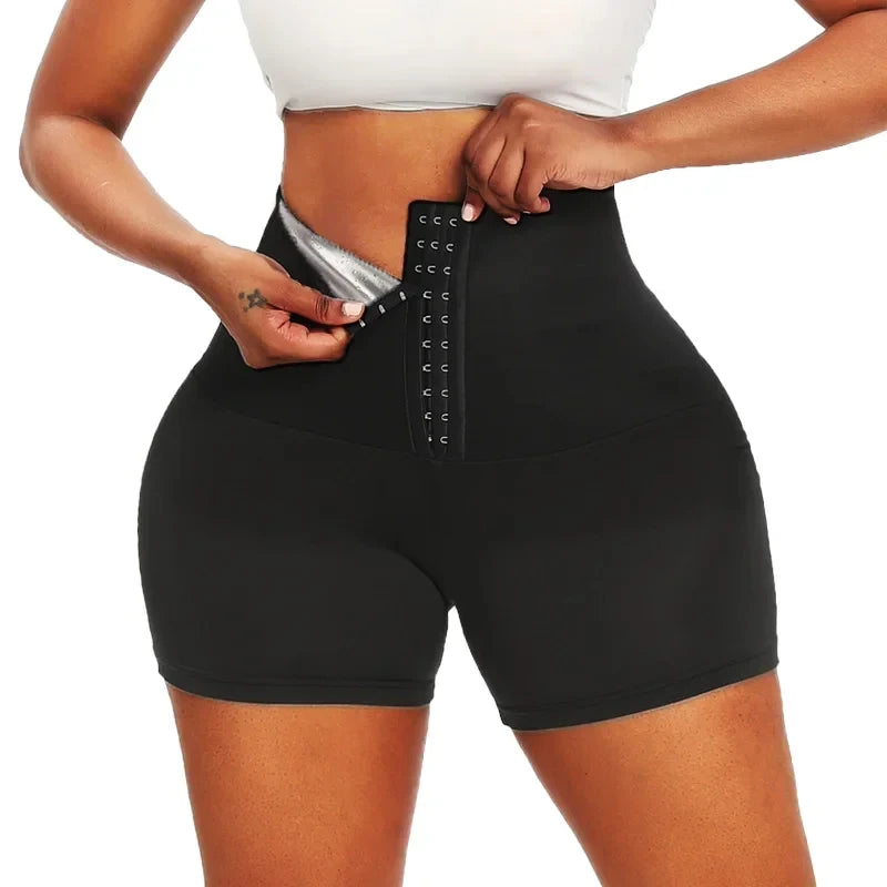 Sweat Sauna Body Shaper Shorts Weight Loss Slimming Shapewear
