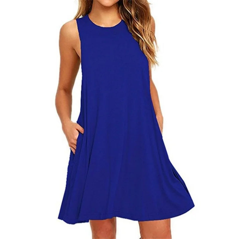 Summer Casual T Shirt Dresses