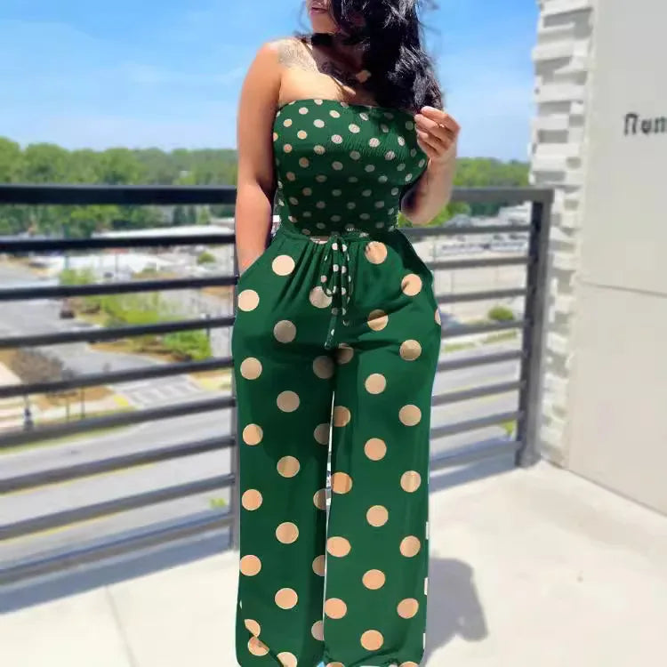 Polka Dot Jumpsuit