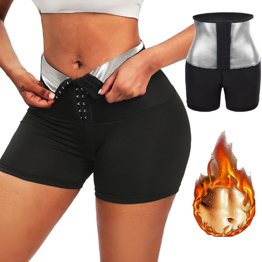 Sweat Sauna Body Shaper Shorts Weight Loss Slimming Shapewear