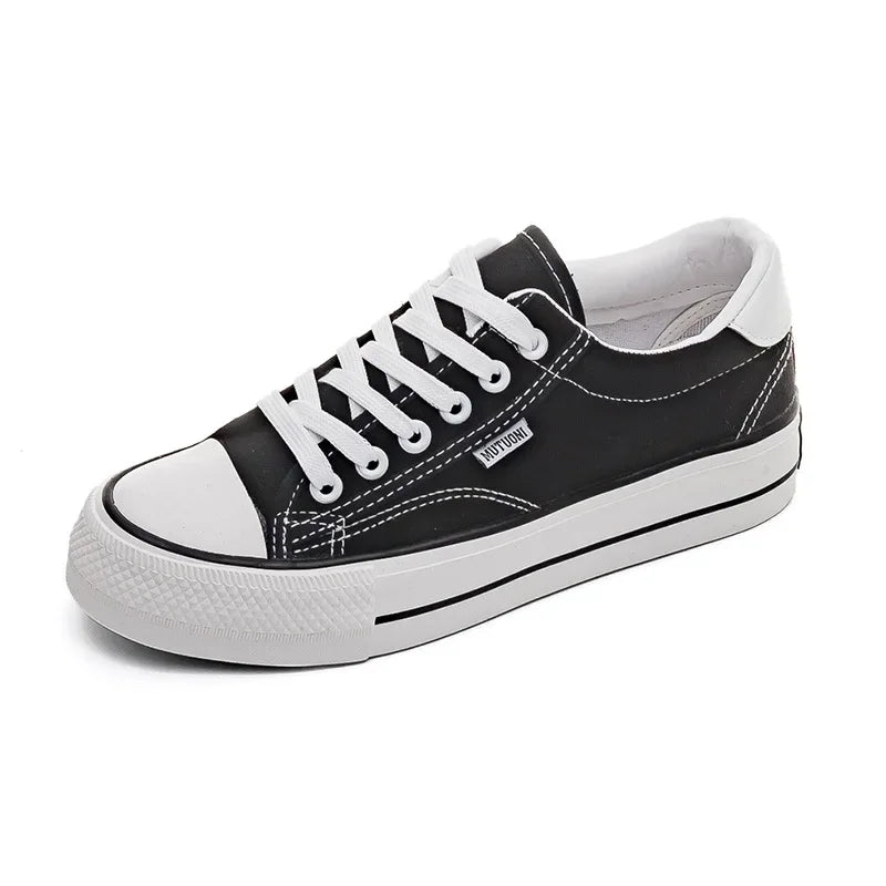 Low-Top Canvas Sneakers