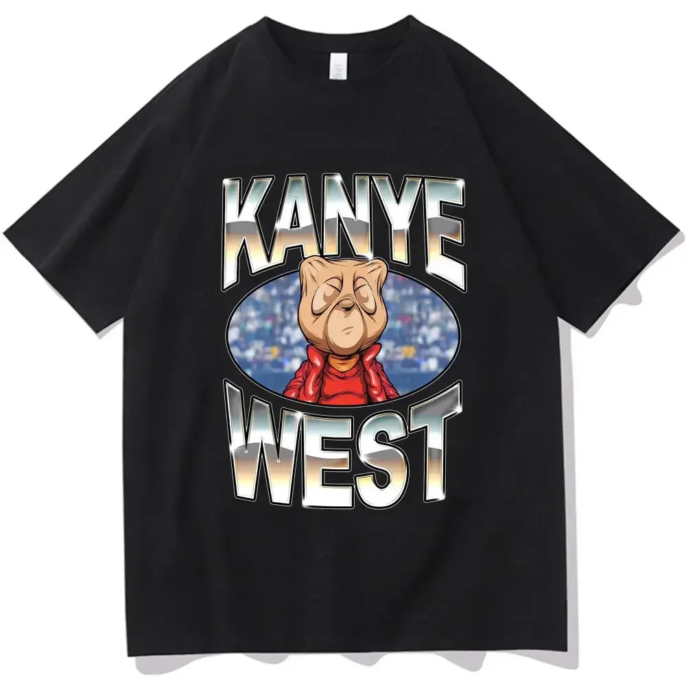Funny Kanye West Meme T-Shirt  Women Short Sleeve