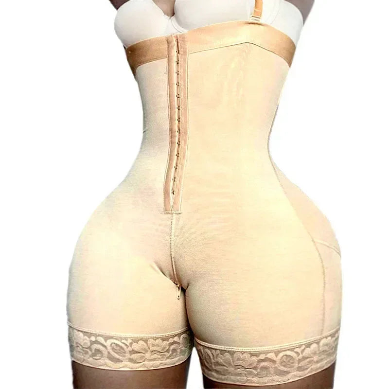 Colombian Full Body Shaper Butt Lifter Bodysuits Tummy Control Panties