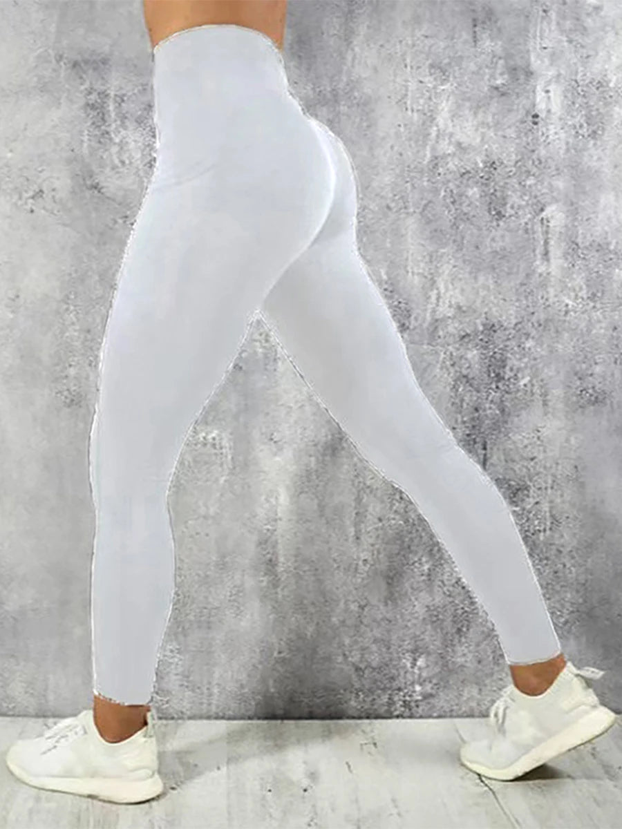 High Waist Yoga Leggings with Pockets