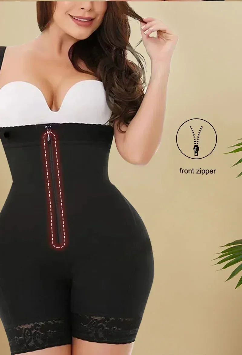 Colombian Full Body Shaper Butt Lifter Bodysuits Tummy Control Panties