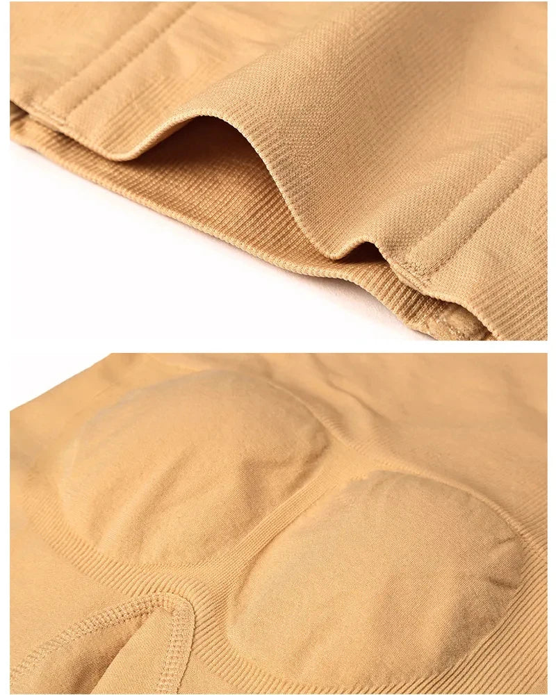 High Waist Flat Angle Shaper Buttocks Lifting Body Shaping Slimming Shorts Waist Trainer