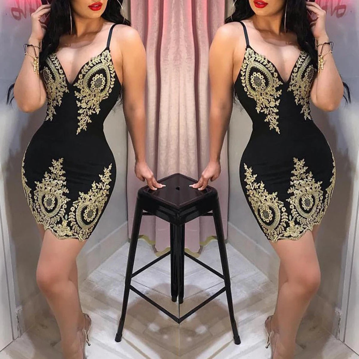 Halter Party Dress