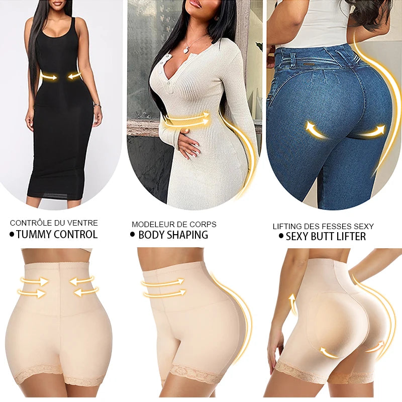 High Waist Butt Lifter Tummy Control Body Shaper