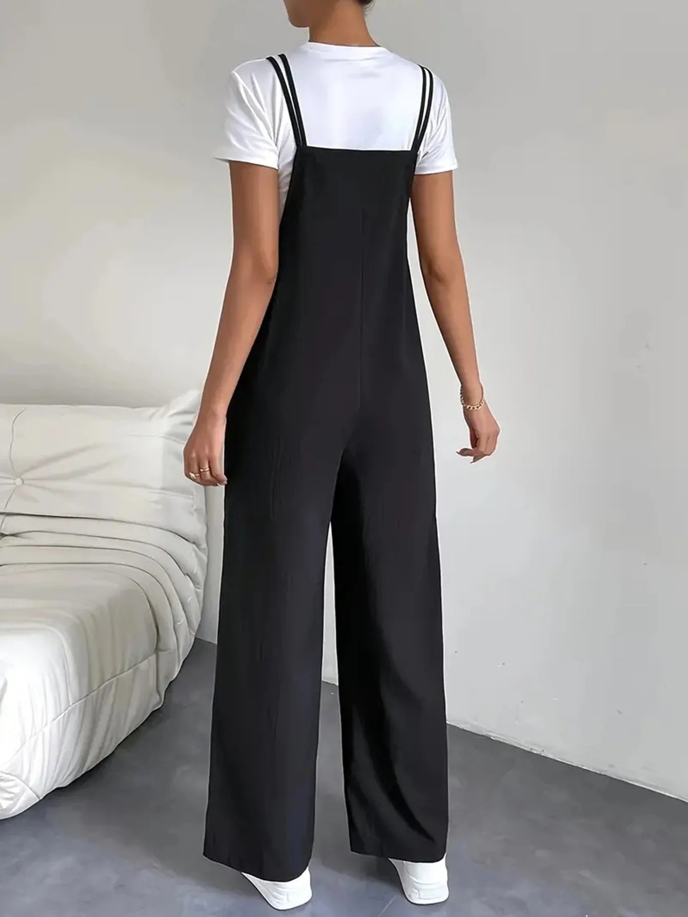 Jumpsuit Pants with Pockets