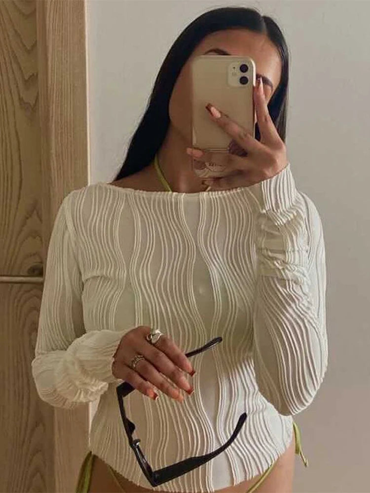 Long Sleeve Blouse