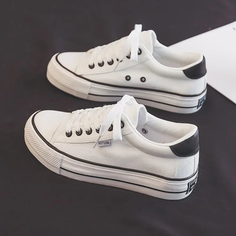 Low-Top Canvas Sneakers