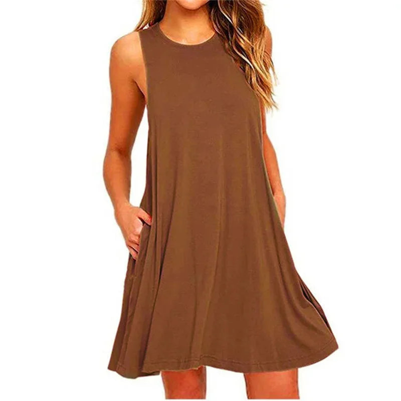 Summer Casual T Shirt Dresses