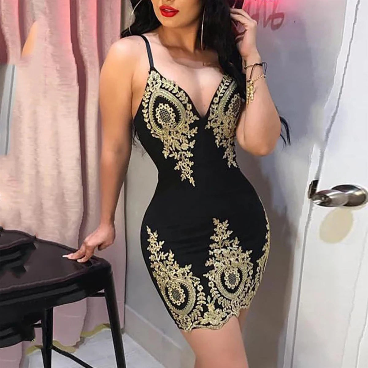 Halter Party Dress